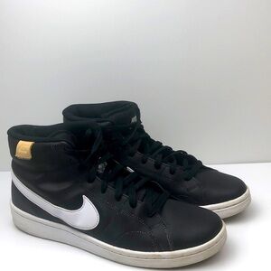 Nike Court Royals 2 Mid Black and White Sneakers